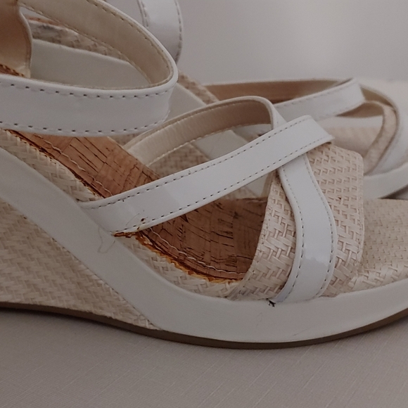White wedge espadrilles - Picture 4 of 7